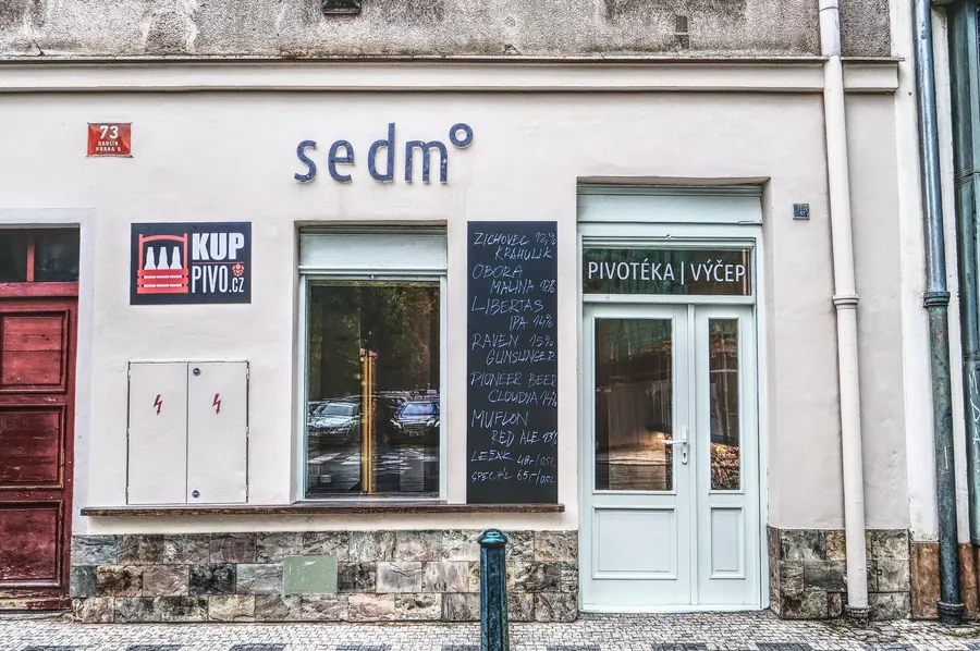 sedm° — výčep a pivotéka