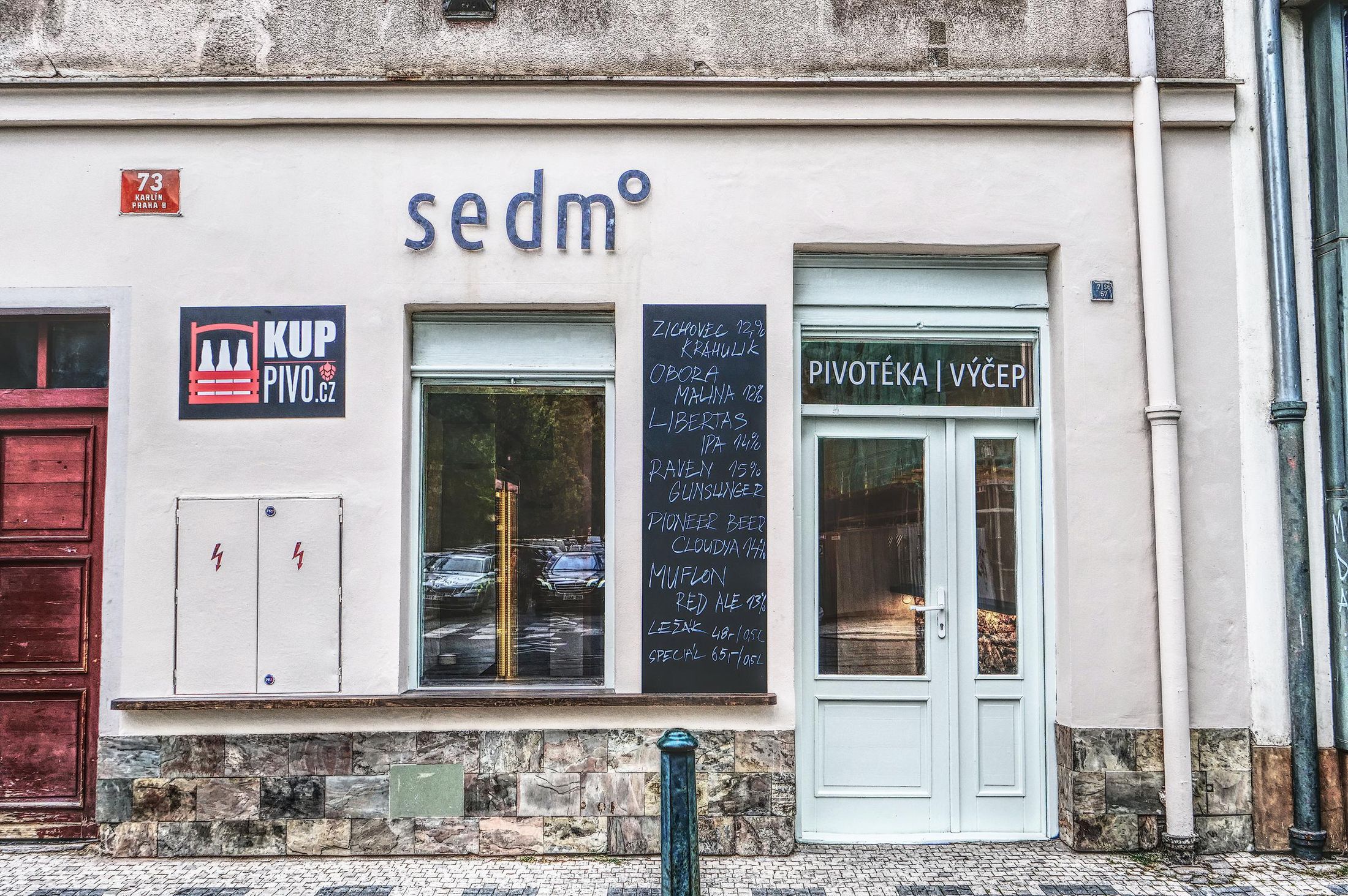 sedm° — výčep a pivotéka